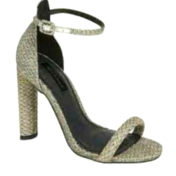Topshop Robyn Ankle Strap Sandals In Mul 2 part 8.5 like new - Picture 4 of 13
